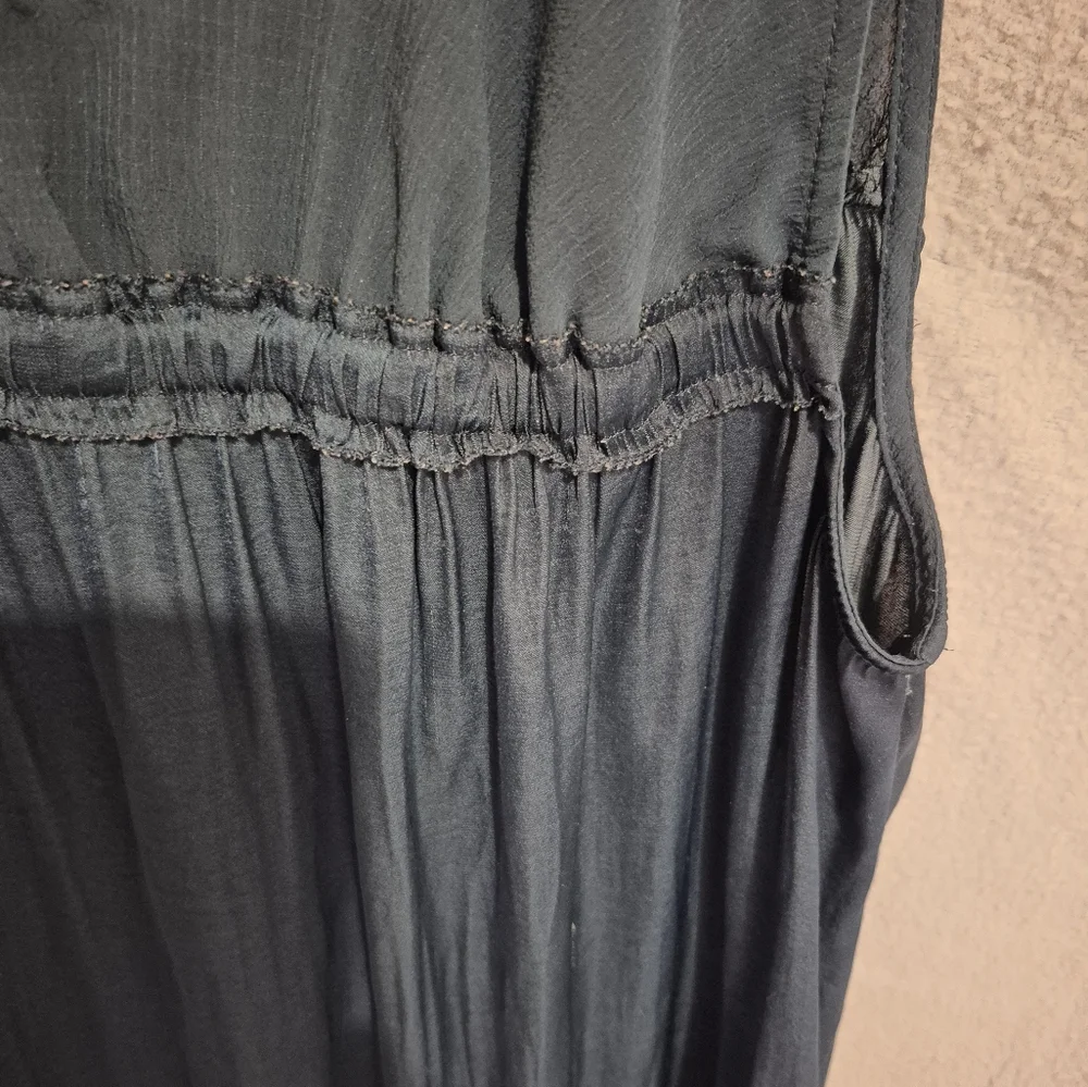 Jade Green Babydoll Blouse - Picture 2 of 5